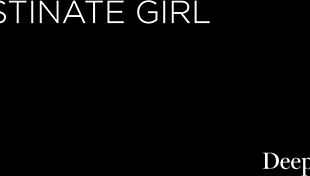 Deeper Bratty Submissive Emma Rosie Blindfolded Cuffed And Ass Fucked Hard