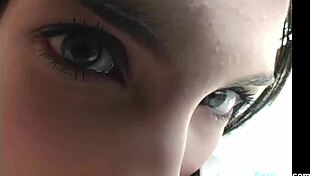 Gorgeous brunette teen slut whispers dirty jerk off instructions just for you!