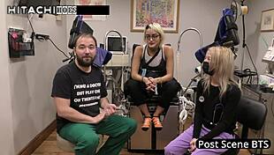 Channy Crossfire's backstage fisting and gaping make her moan wildly