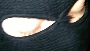 Amateur Ebony Takes Massive BBC Deepthroat with Huge Cumshot Explosion