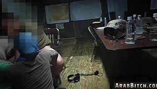 Cute Teen Sneaks Orgasm In Army Base With Uniformed Soldier