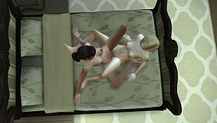 Taylor Swift Ariana Grande Simulate First-Time Outdoor Lesbian Virgin Sex Tape