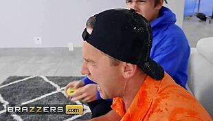 Chloe Temple Swallows Every Thick Drop from Van Wylde's Cock Cumshot