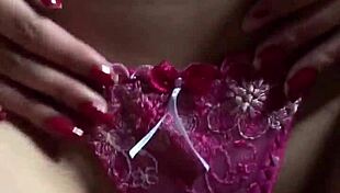 uh she shoved panties aside n sat down on it