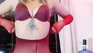 zaramontoyareal shoves 60cm huge dildo deep for victor webcam style.