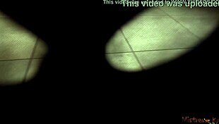 My masked sub crawls leashed for sadistic mistress