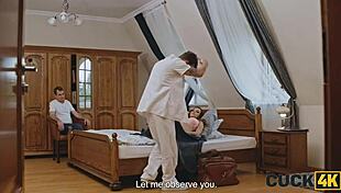 dr kinkerman fucks my pregnant czech wife while husband watches cuck4k