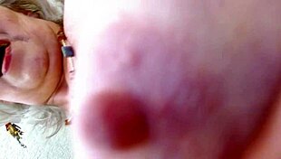 dawnskye1962 strips spanks her huge ass and masturbates hairy pussy for dustin... oh god yes!!