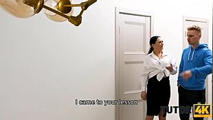 Hey, sex with the art tutor creates the ultimate masterpiece!