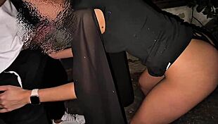 met this skinny young dude at club then fucked him dripping wet on street after ripping clothes