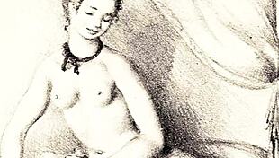 Wow, uncover stunning vintage erotic art from antique retro eras!