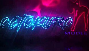 oh god hinata rides octokuro's monster cock in latex stockings frenzy!