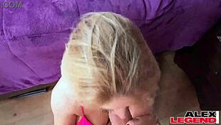 Lily craven's huge bouncing melons milf begs hubby's boy for deepthroat dick