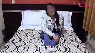 casting hot peruvian argentinian teen bunny estefany feels so naughty today