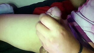 Sister films intimate solo touching session