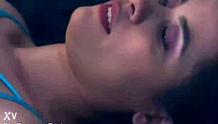 She chokes him deepthroats gags on cock while bound in lingerie