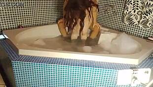 the hottie teases her big cock before outdoor pounding 😏🍆💦