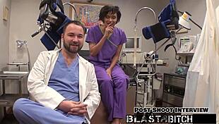 jackie banes' shaved pussy overflows with hot cum pov