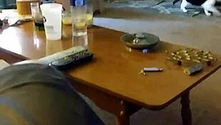 damn this cute blonde 18+ lotions curves acting total whore right in front