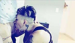 Deepthroat Skills Beyond Imagination as This Tattooed Milf Slut Devours Monster Cock in Orgy
