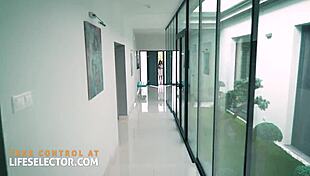 A busty Russian milf meets the principal and her wet pussy dives into dirty hardcore action fast