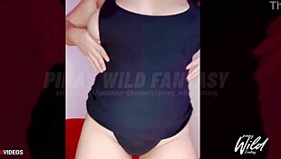 Pinay Tita Emma's Massive Tits Tease In Viral Sexy Dance