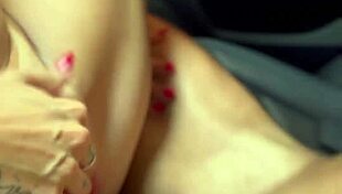 ex offers ride and pulls out cock for wild backseat sucking and doggy pounding