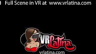 VRLatina Slim Babe Teases Tight POV In 5K VR