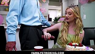 Oh stepdad, daisy lavoy cums hard for peter fitzwell!