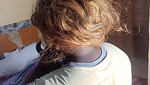 how bad do you want african bbw melanie joy fingering fat tits and pussy in casting?