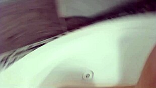 hey chubby slut, strip that miniskirt for motel hot tub?