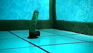 la pandita shoves toy deep in her hot ass solo play