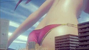 giantess body explodes into huge tall growth frenzy