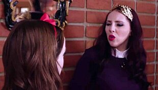 The evil queen milf craves whore princess tits and pussy play