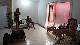 behind the scenes with nick niquita's juicy shaved pussy and natural tits photoshoot in bathroom