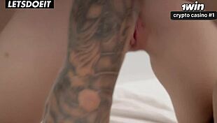 cherry candle's wet pussy throbs as masked bro drills her blindfolded hard