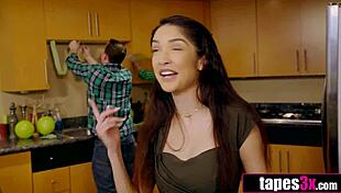 lucky guy sneaks st patrick's threesome with stepsisters jericha jem piper perri