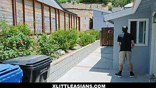 lulu chu dances away stress then spots jay's monster cock for wild petite fuck