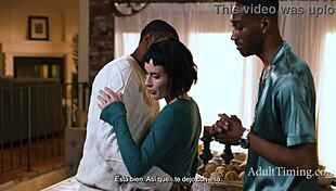 He trades petite white wife to black boss for rough group stretching domination?