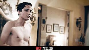 hot stepfamily threesome gets wild