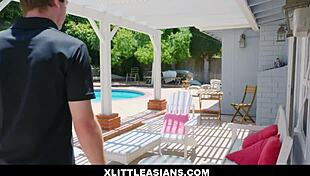 lulu chu dances away stress then spots jay's monster cock for wild petite fuck