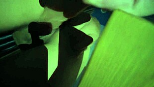 Double penetration toy pounding hits hard when craving massive anal stretch