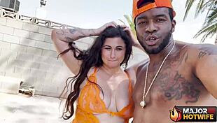 Josie Jaxxon Rides Rome Major's Cock in Deep Doggystyle Pounding