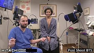 Rebel Wyatt Endures Stranger Hitachi Orgasms in Prison Gagging on Toys