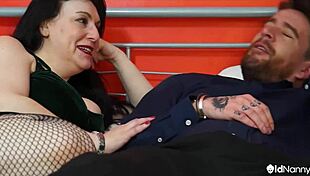 busty tattooed milf fucks luke doggystyle cowgirl shaved pussy hardcore