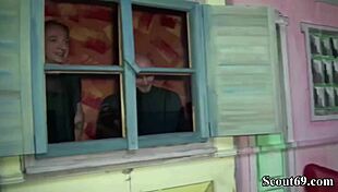 jenny milf fucks two guys cumshot in german swinger club