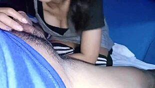 Pinay college cutie seduces construction foreman with deepthroat and pussy play!