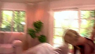 i can't resist watching mommy jessica sweet's shaved pussy gape on monster cock