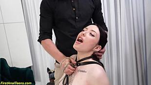 oh man, tight teen asshole gets roughly stretched gaping and cum-filled