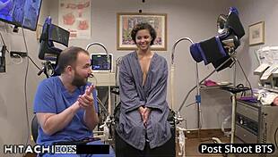 Rebel Wyatt Endures Stranger Hitachi Orgasms in Prison Gagging on Toys